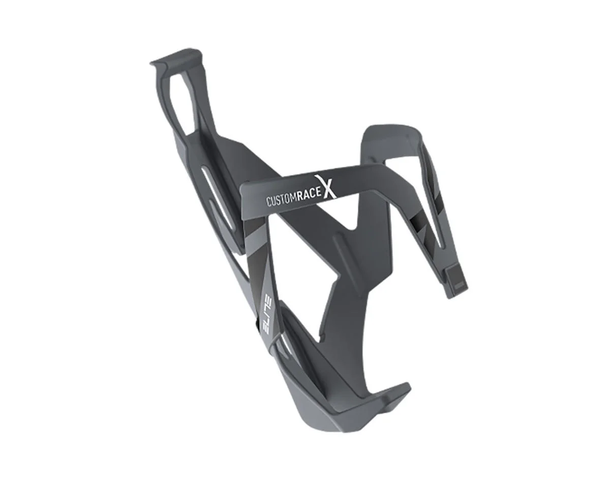 Elite Custom Race X Bottle Cage (Gray/Black)